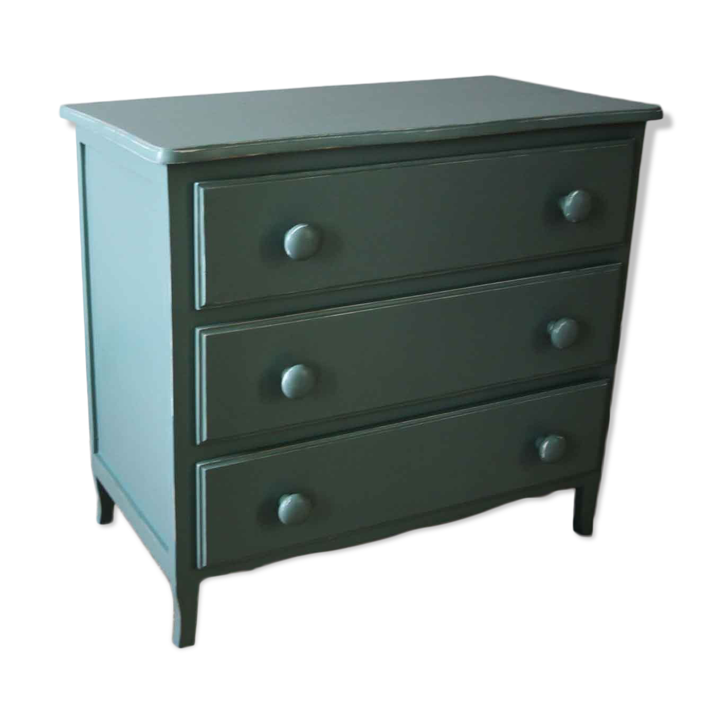 Vintage green dresser