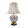 Giulia Mangani porcelain lamp chinoiserie with lychee, 1950`s ca, Italian