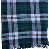 Vintage tartan throw