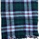 Vintage tartan throw