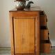 Commode campagnarde en chêne massif vintage