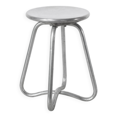 tabouret design tubulaire en fonte d'aluminium