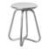 tubular design stool in aluminium cast
