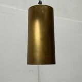 Brass tube pendant lamp in mid-century style, 1960s.