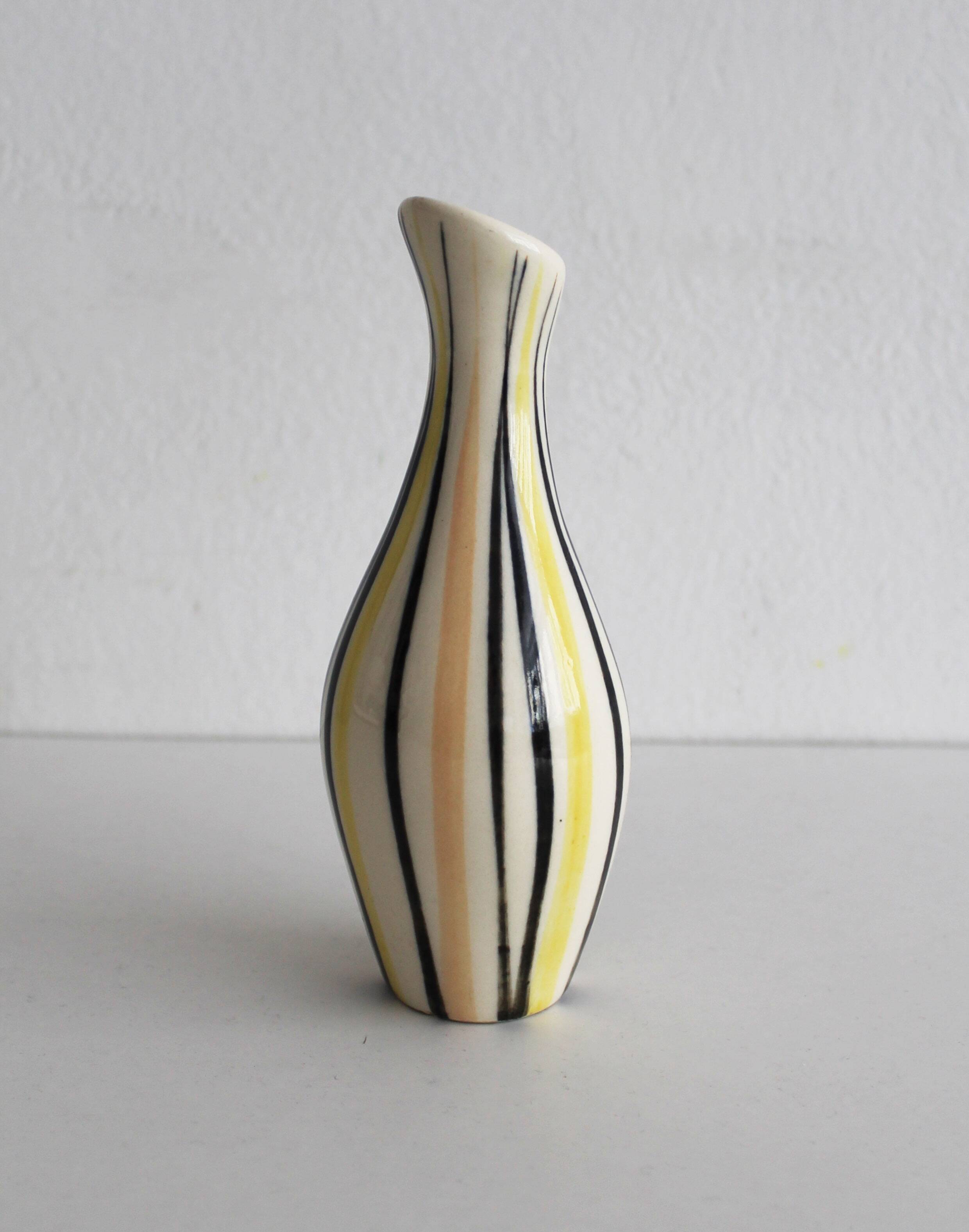 1950's Flower Vase by Jarmila Formankova for Ditmar Urbach