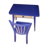 Desk children's chair baumann 1960