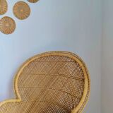 Fauteuil Emmanuelle en osier