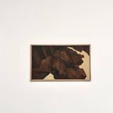 Abstract diptych "deconstructed architecture", France 1970