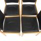 Set de 4 chaises scandinave en chêne, Karl Erik Ekselius, JOC, Suède, 1960