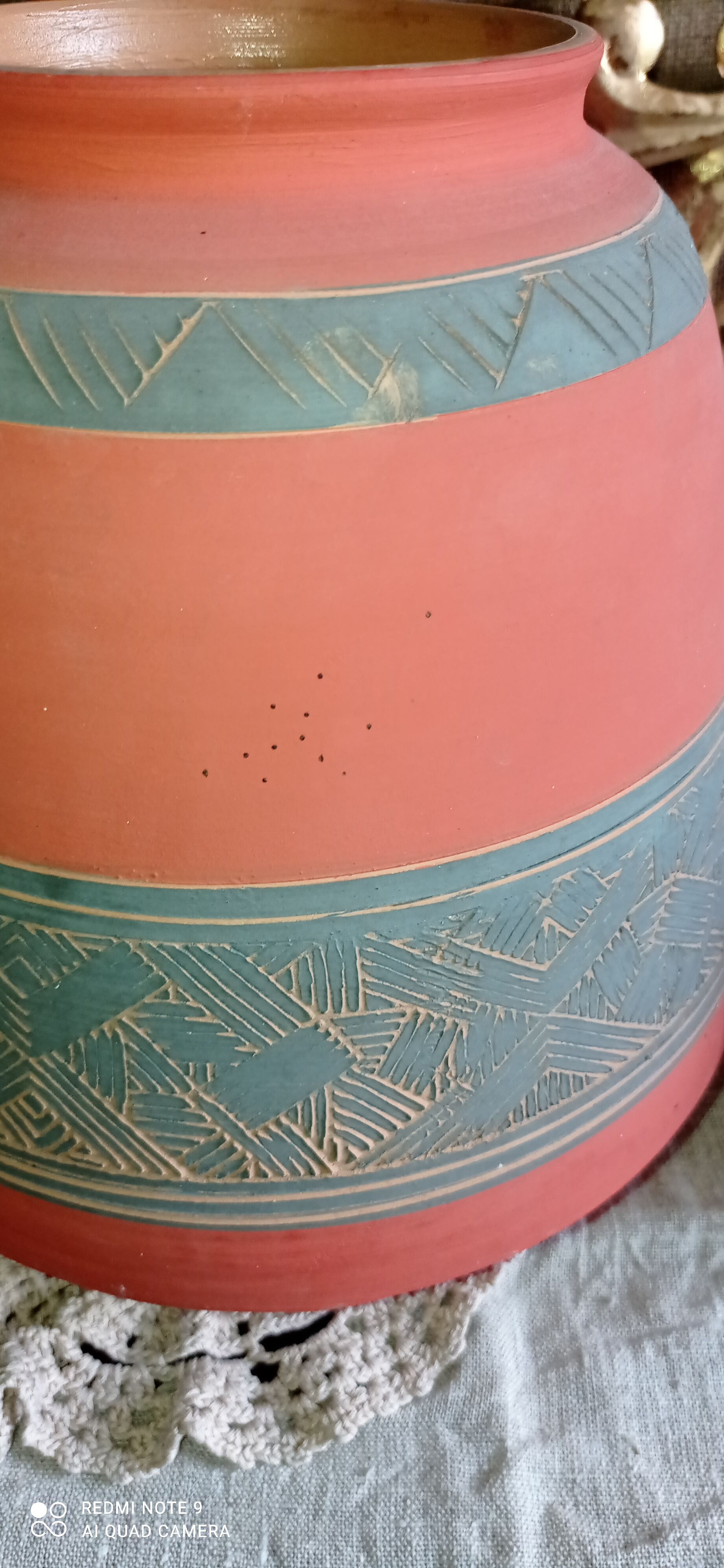 Sandstone vase
