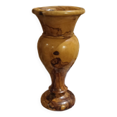 Vase bois d'olivier tourné