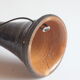 Lampe de table en céramique bleue de Poterie Dubois, Bouffioulx, Belgique années 1950