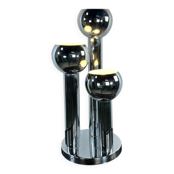 Lampe de table vintage Space Age chromés 1970'S