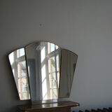 50s Wall mounted folding mirror - 60 x 60cm