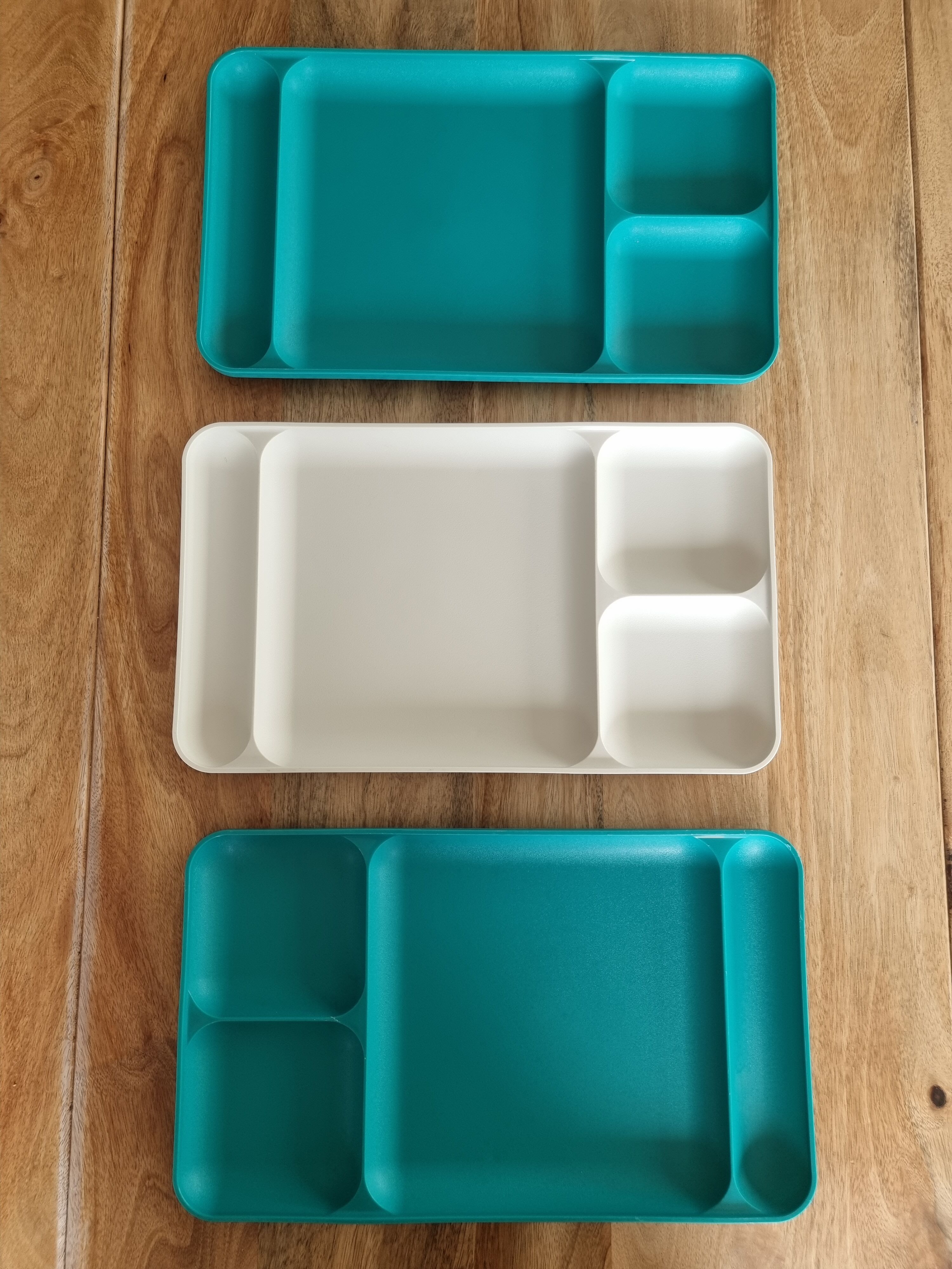 Vintage Tupperware meal tray
