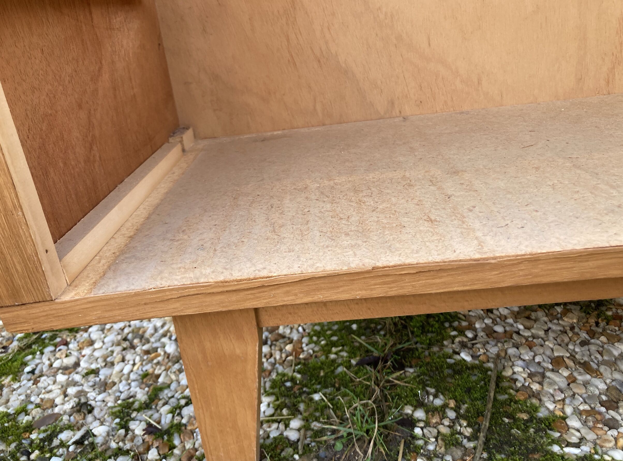 Commode pieds compas vintage