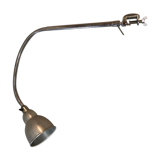 Articulated chrome architect lamp