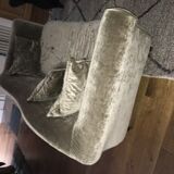 Velvet sofa
