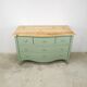 Renovated pine chest of drawers