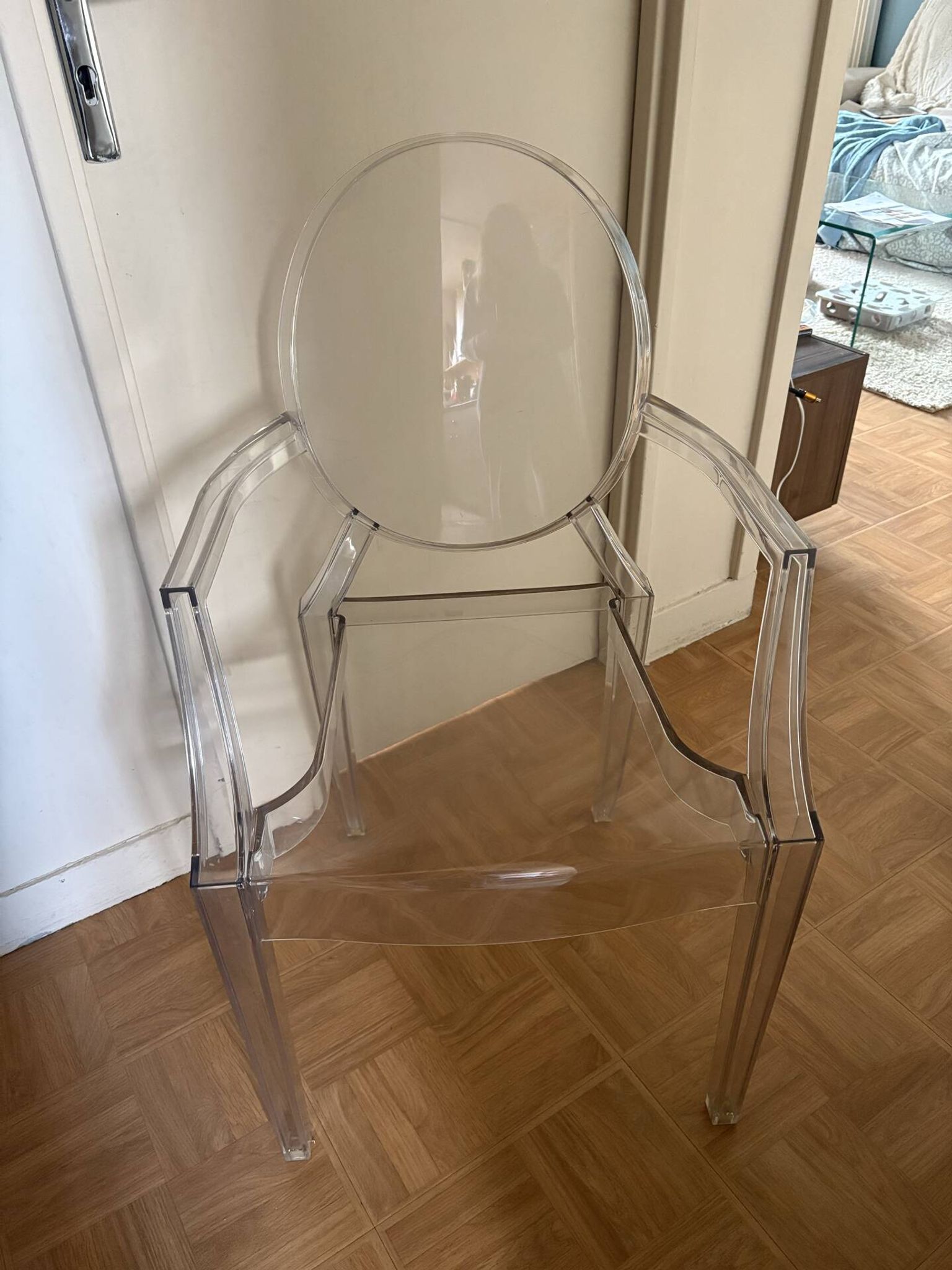Chaise Louis Ghost cristal Kartell
