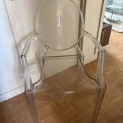 Chaise Louis Ghost cristal Kartell