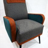 Fauteuil vintage totalement restauré