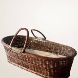 Large woven wicker basket