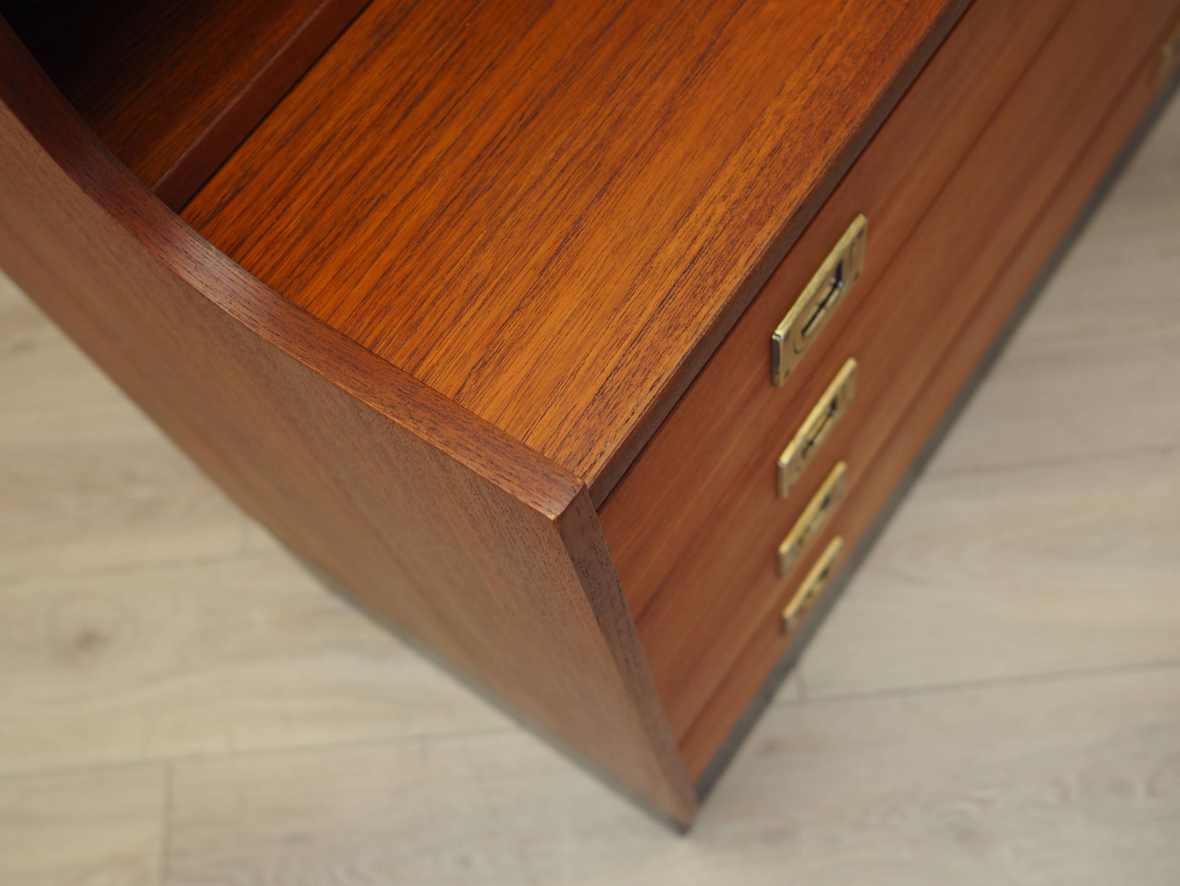 Teak secretary, Danish design, 1970s, production: Denmark