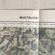 Map Bastellica Corsica 1968