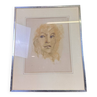 Leonor FINI : Épreuve d'artiste lithographiée signée / circa 1975
