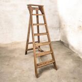 Antique wooden step stool