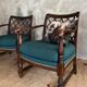 Pair of antique armchairs