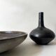 Large stoneware salad bowl from Loir by Chantal & Thierry Robert 1970