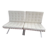 Pair of Barcelona Knoll armchairs