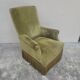 Fauteuil crapaud en velours d'époque napoléon III 19éme