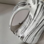 Cafetière Niderviller décor Chatons – faïence expressive années 50
