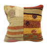 45x45 cm Kilim Cushion,Vintage Cushion Cover pechwork