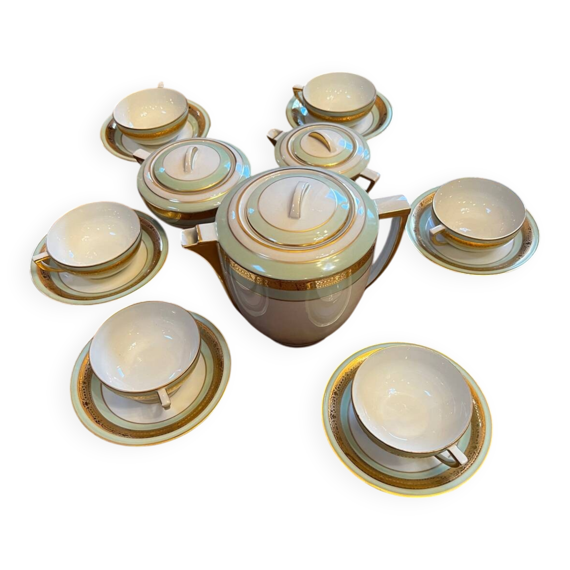 Art Deco tea set