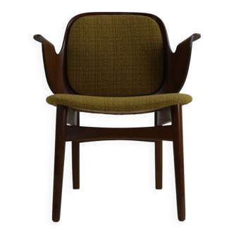 Fauteuil design organique par Hans Olsen pour Bramin