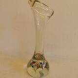 Rare bone vase from Danish Holmegaard Glassworks, probably made by chief designer Per Lütken.