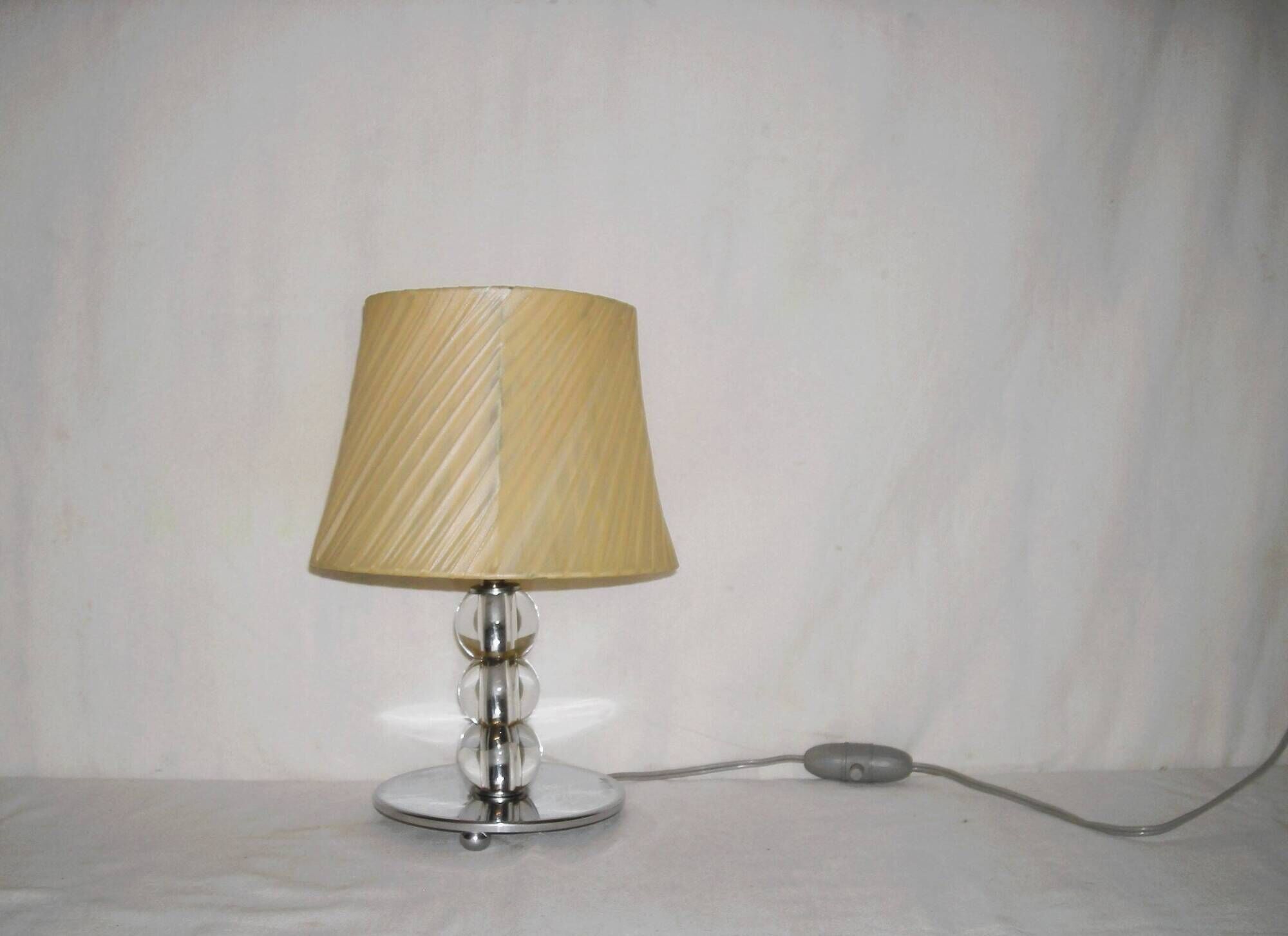 Tripod crystal ball lamp - Crista Lux - Art Deco from the 1930s