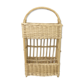 Mini bar in rattan and wicker