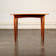 Table en teck rallonge papillon