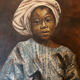 Painting portrait signed