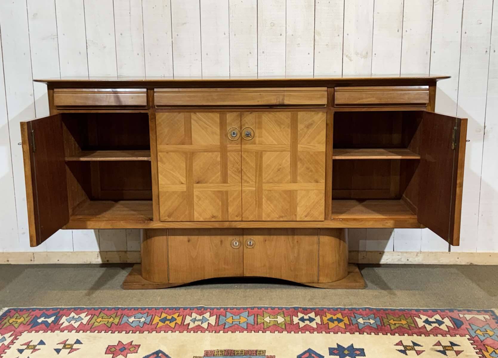 Art Deco enfilade signed Jorj Rual (1901-1986) dated 1935