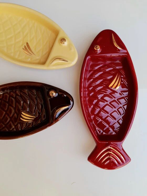 Fish appetizer bowls 1950