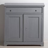 Petite commode ancienne à deux portes (vers 1920) #14