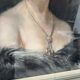 "woman with bare shoulders by yves diey" bust portrait