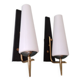 Pair of wall lights from the 1950s