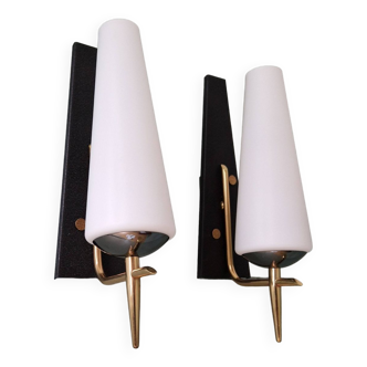 Pair of wall lights from the 1950s